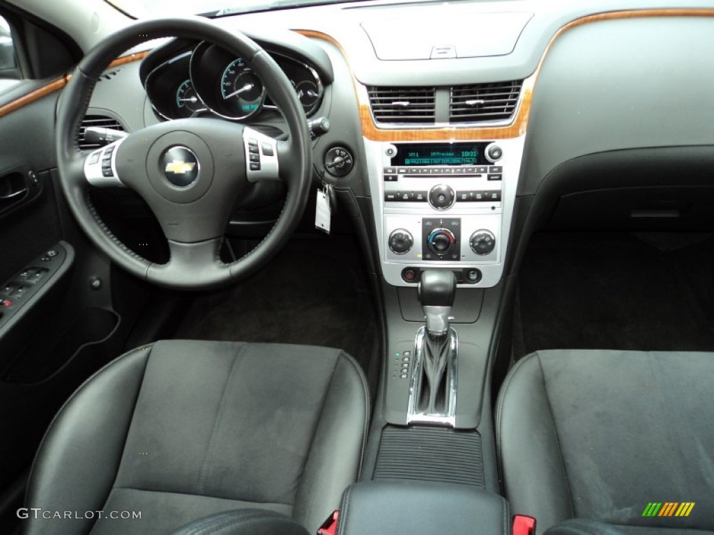 2011 Chevrolet Malibu LT Ebony Dashboard Photo #52252564
