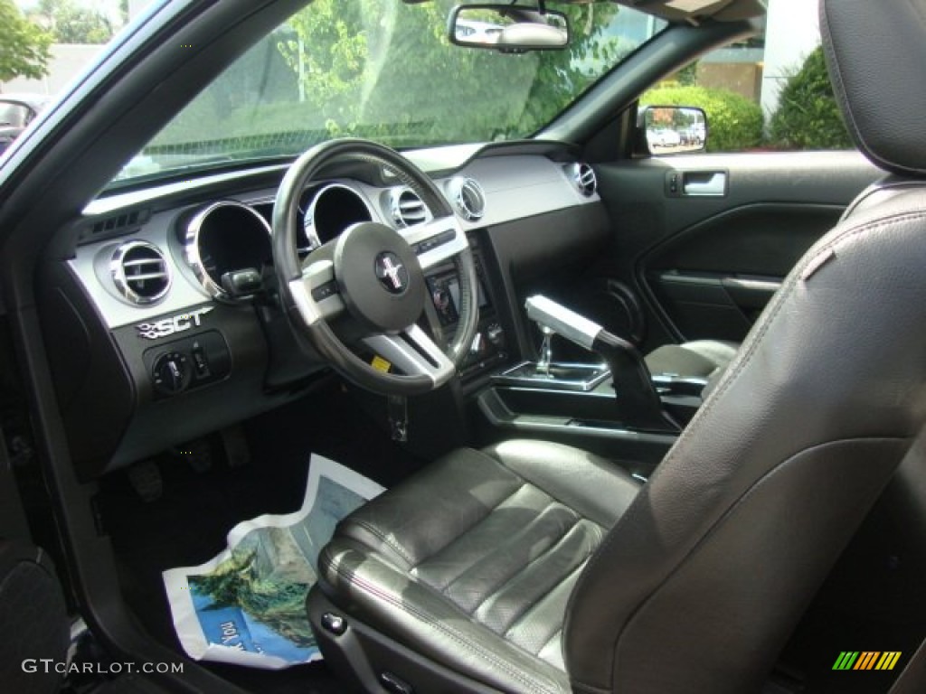 2008 Mustang GT Premium Convertible - Black / Dark Charcoal photo #19