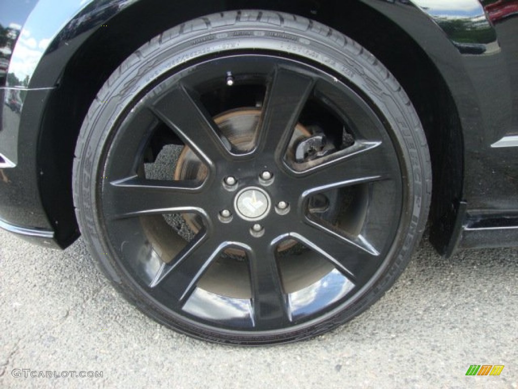 2008 Mustang GT Premium Convertible - Black / Dark Charcoal photo #30