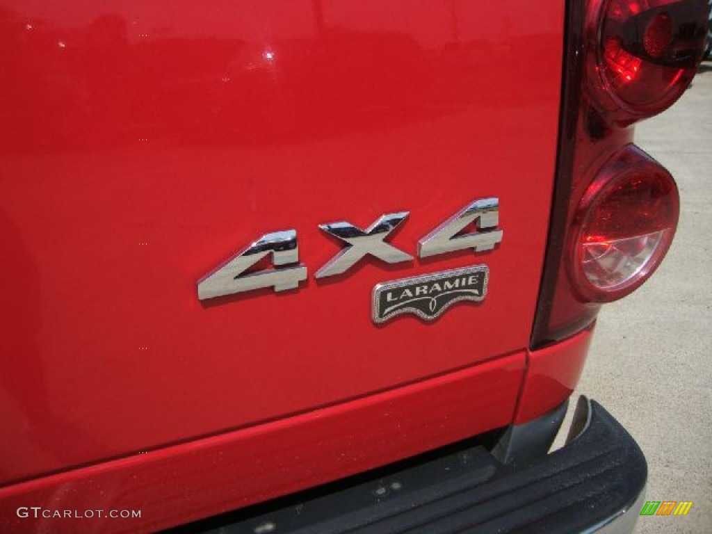 2007 Dodge Ram 1500 Laramie Quad Cab 4x4 Marks and Logos Photo #52253167