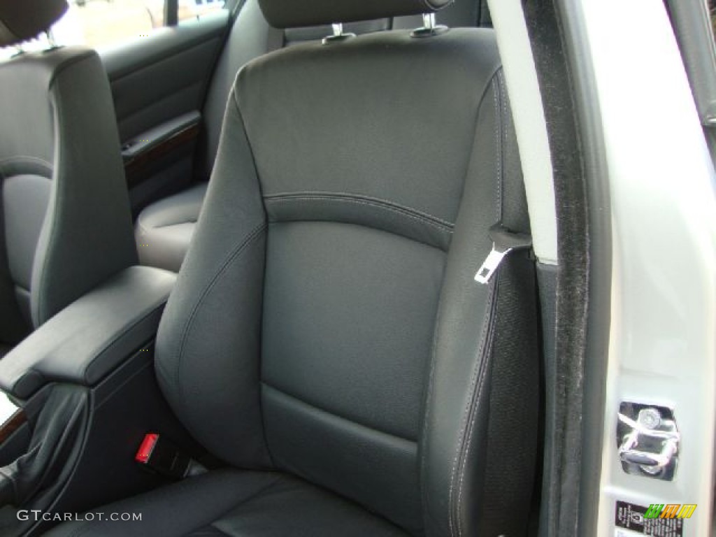 2009 3 Series 335i Sedan - Titanium Silver Metallic / Black photo #9