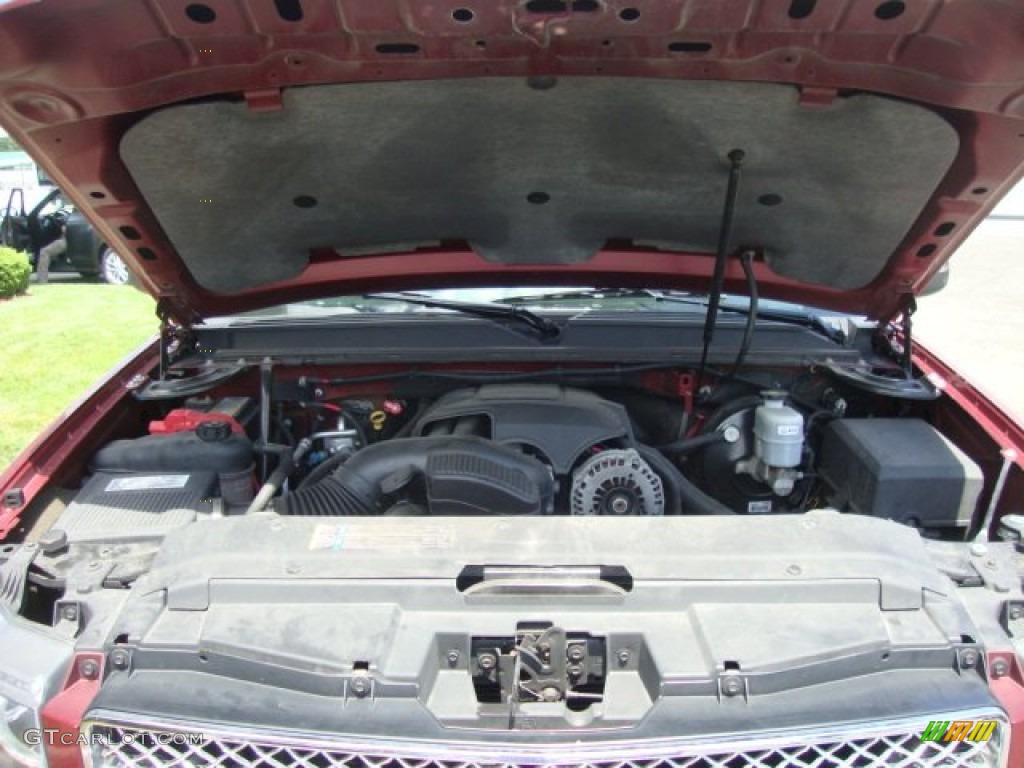2008 Avalanche LTZ 4x4 - Deep Ruby Red Metallic / Ebony photo #17