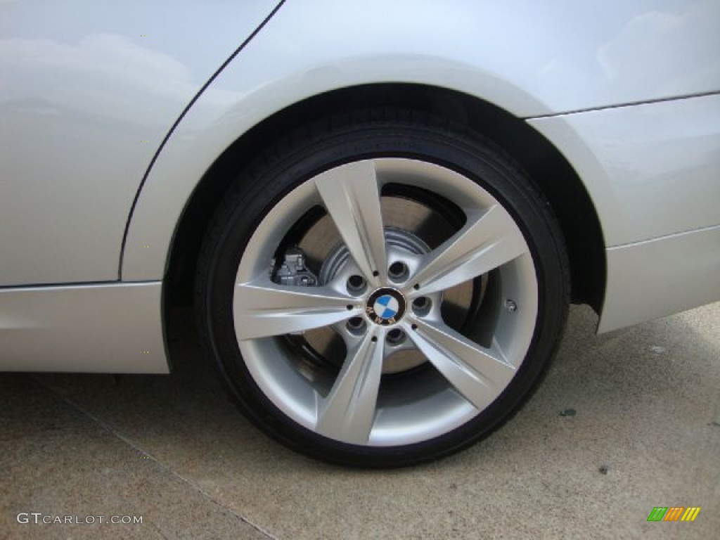 2009 3 Series 335i Sedan - Titanium Silver Metallic / Black photo #30