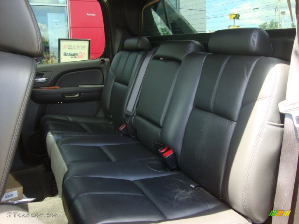 Ebony Interior 2008 Chevrolet Avalanche LTZ 4x4 Photo #52253476