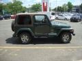 2002 Shale Green Metallic Jeep Wrangler Sahara 4x4  photo #7