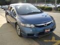 2009 Atomic Blue Metallic Honda Civic EX Sedan  photo #4