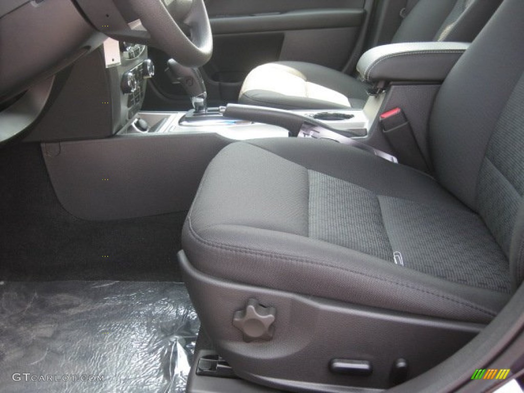 2012 Fusion SEL - Black / Charcoal Black photo #5