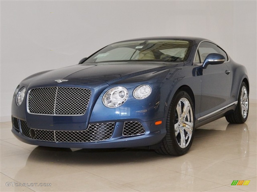 Blue Crystal 2012 Bentley Continental GT Standard Continental GT Model Exterior Photo #52256518