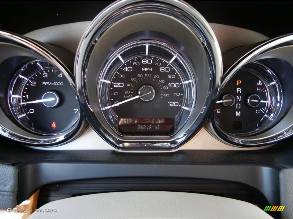 2011 Lincoln MKT FWD Gauges Photo #52256647