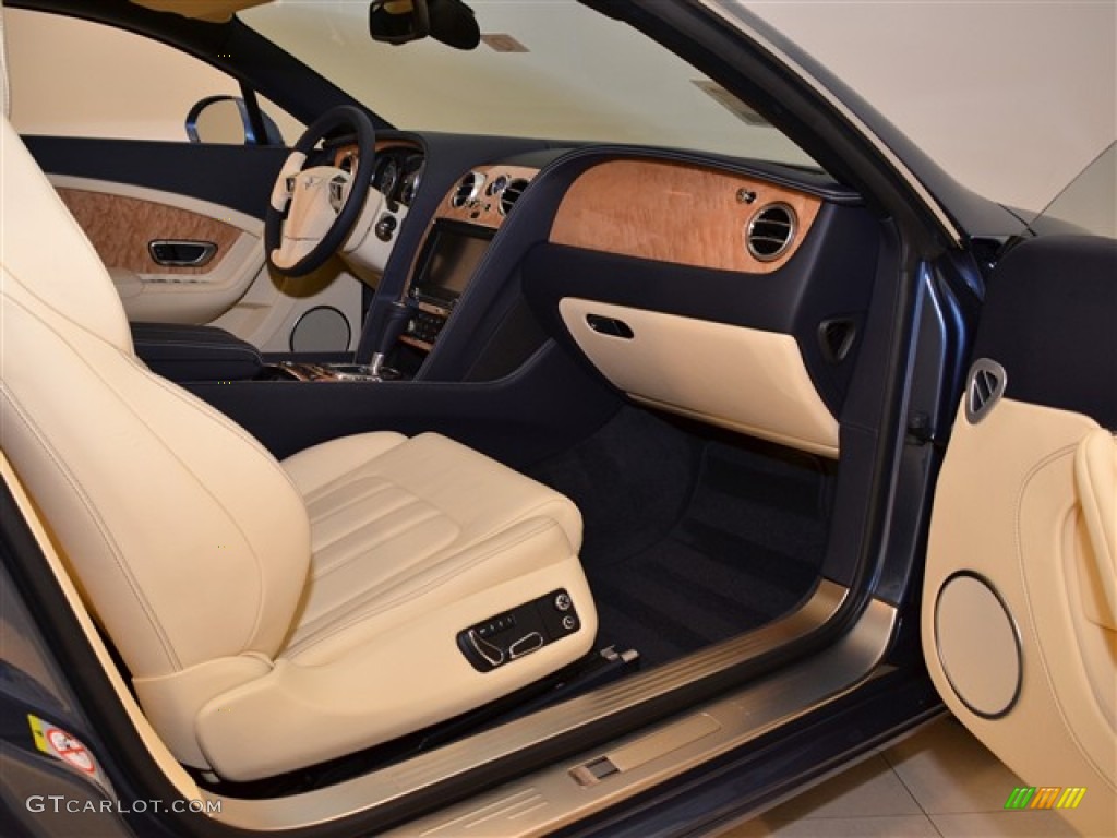 2012 Bentley Continental GT Standard Continental GT Model Magnolia/Imperial Blue Dashboard Photo #52256716