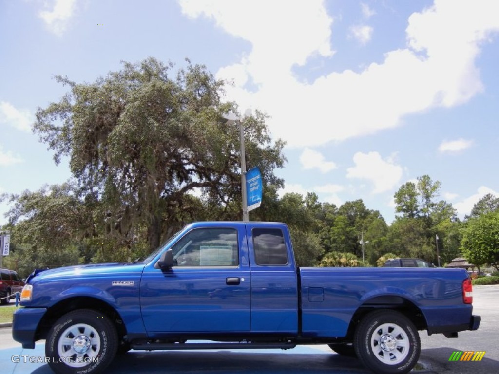 Vista Blue Metallic 2011 Ford Ranger XLT SuperCab Exterior Photo #52256737