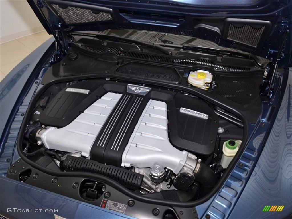 2012 Bentley Continental GT Standard Continental GT Model 6.0 Liter Twin-Turbocharged DOHC 48-Valve VVT W12 Engine Photo #52256791