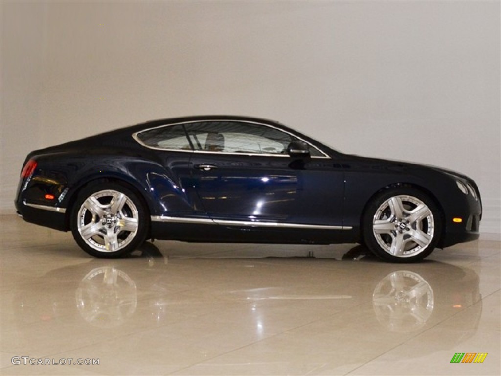 Dark Sapphire 2012 Bentley Continental GT Mulliner Exterior Photo #52256926