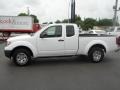2008 Avalanche White Nissan Frontier SE King Cab  photo #6