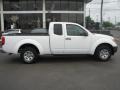 Avalanche White 2008 Nissan Frontier SE King Cab Exterior