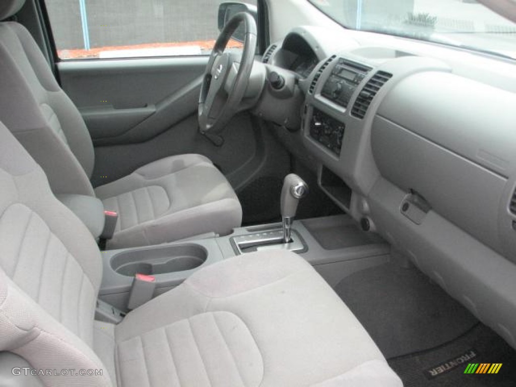 Steel Interior 2008 Nissan Frontier SE King Cab Photo #52257121