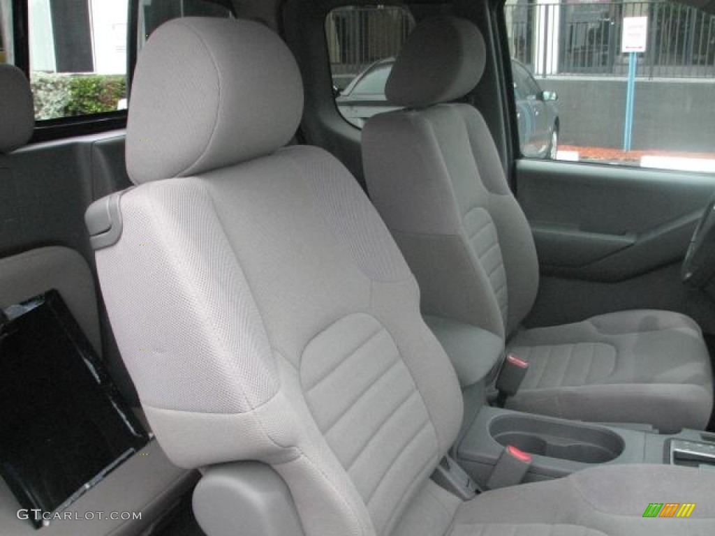 Steel Interior 2008 Nissan Frontier SE King Cab Photo #52257130
