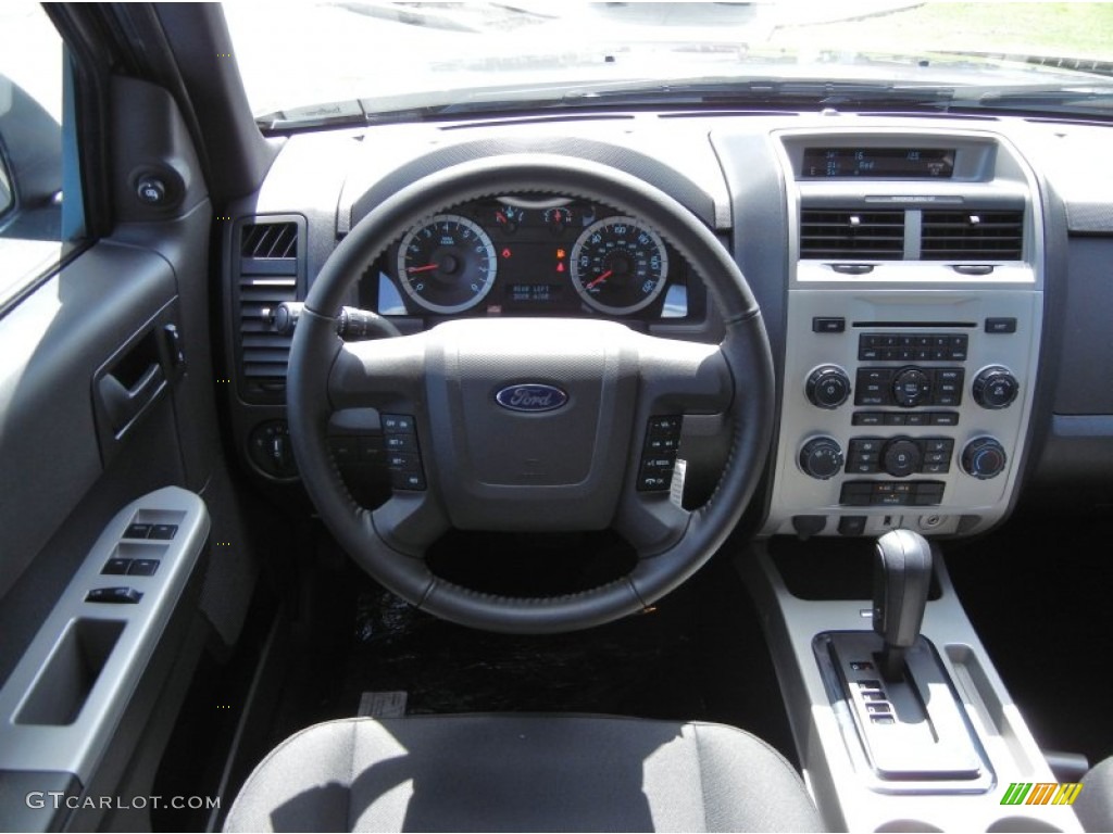 2012 Ford Escape XLT Charcoal Black Dashboard Photo #52257187