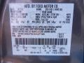 UJ: Sterling Gray Metallic 2012 Ford Escape XLT Color Code