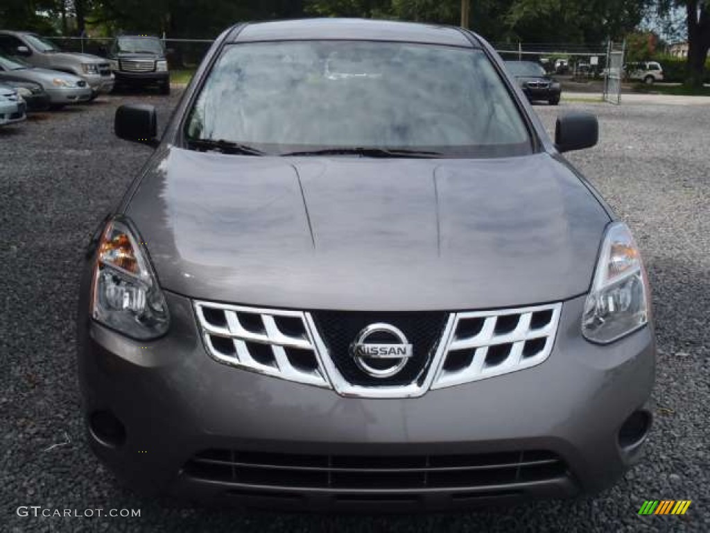 2011 Rogue S - Gotham Gray Metallic / Black photo #5