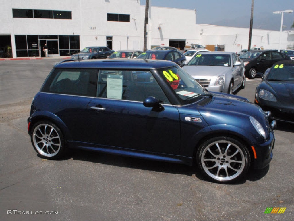 Space Blue Metallic 2006 Mini Cooper S Hardtop Exterior Photo #52258912