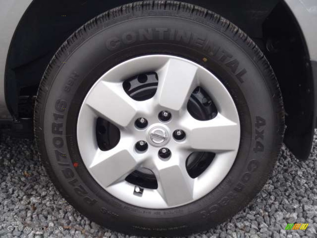 2011 Rogue S - Gotham Gray Metallic / Black photo #13