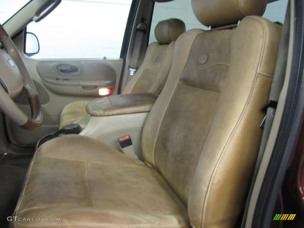 2002 F150 King Ranch SuperCrew 4x4 - Chestnut Metallic / Castano Brown Leather photo #12
