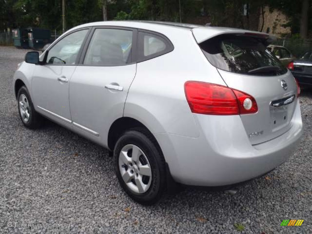 2011 Rogue S - Silver Ice Metallic / Black photo #3