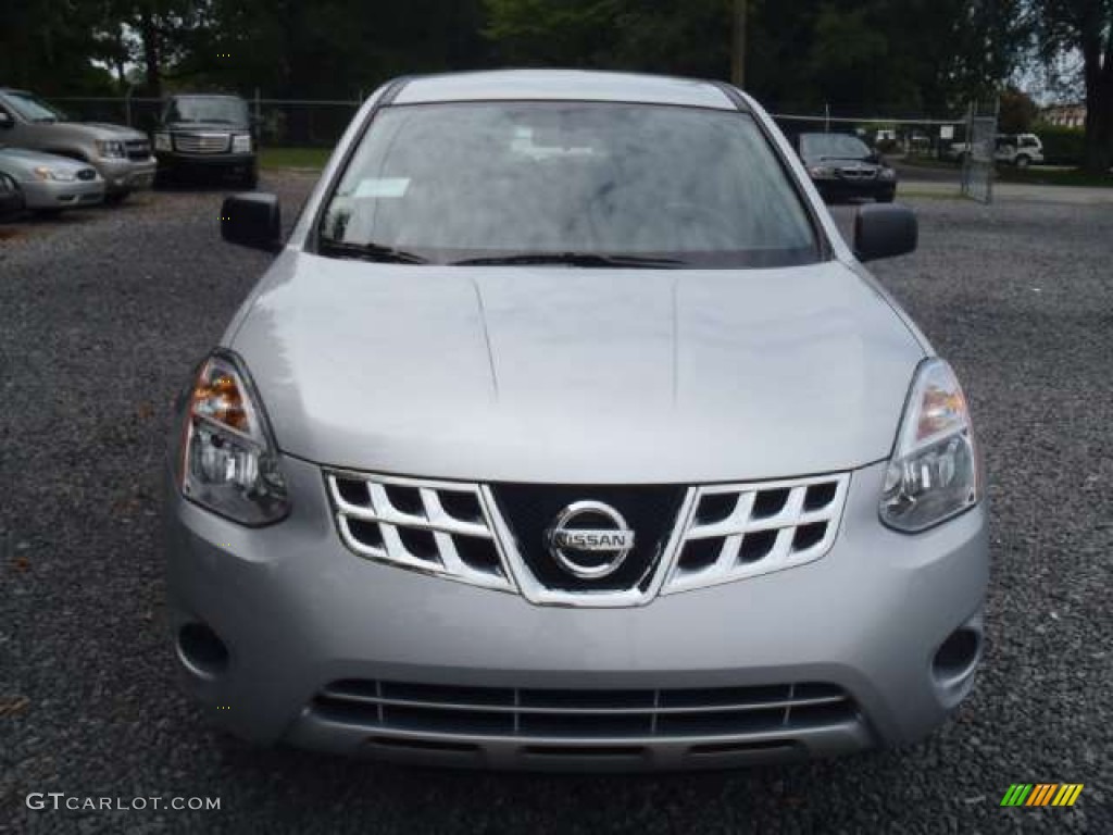 2011 Rogue S - Silver Ice Metallic / Black photo #5