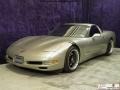 Light Pewter Metallic 2000 Chevrolet Corvette Coupe Exterior