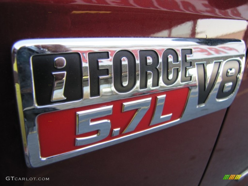 2010 Tundra Double Cab 4x4 - Radiant Red / Graphite Gray photo #9