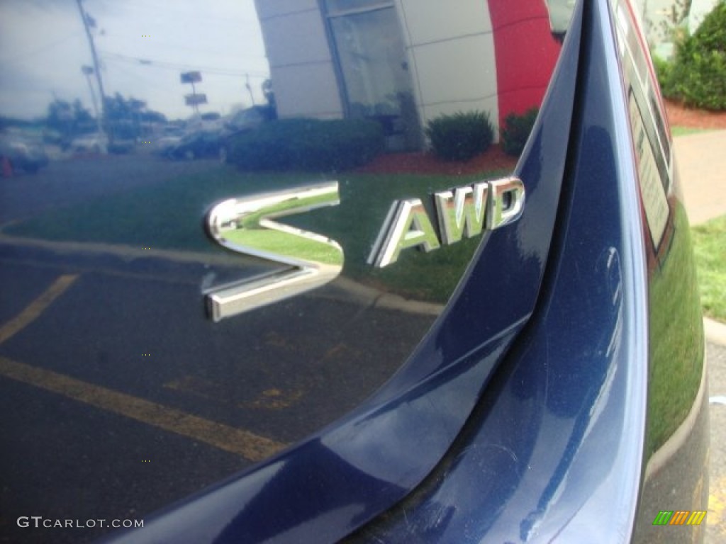2009 Murano S AWD - Deep Sapphire Metallic / Beige photo #6