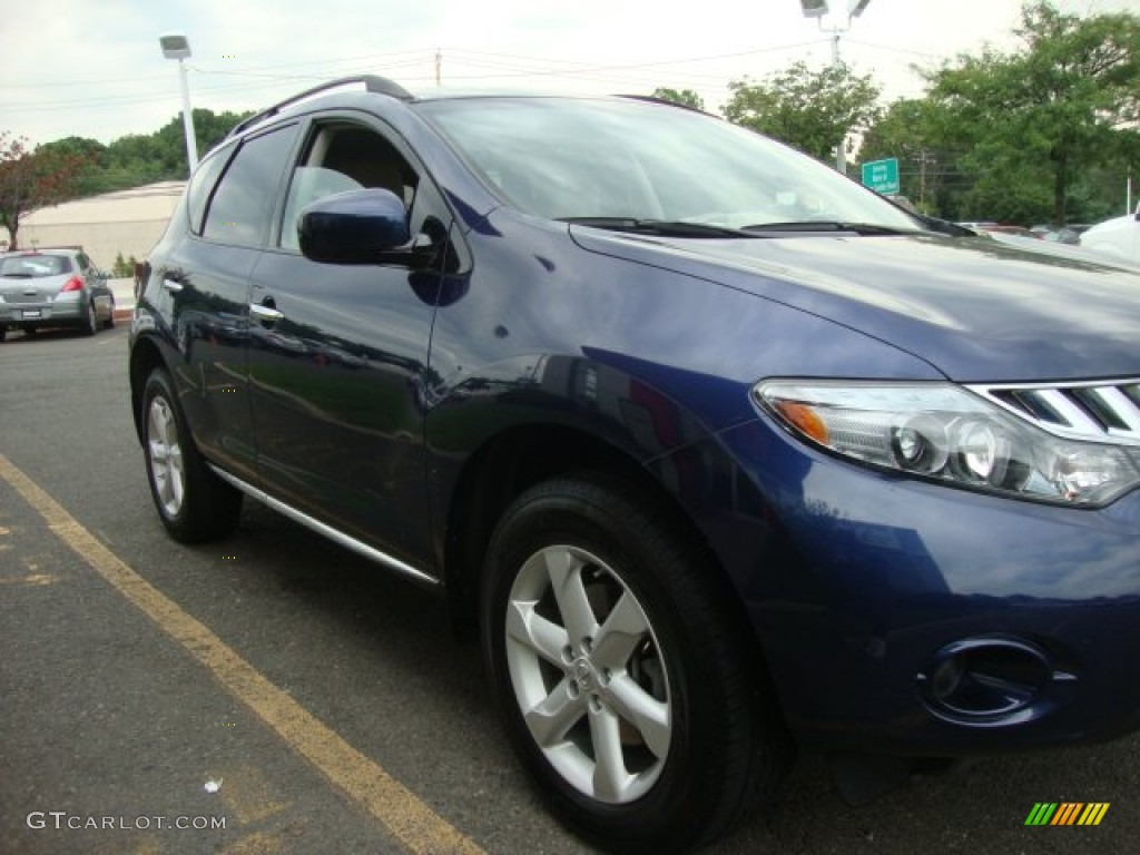 2009 Murano S AWD - Deep Sapphire Metallic / Beige photo #9