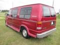 1994 Electric Current Red Metallic Ford Econoline E150 Passenger Conversion Van  photo #11