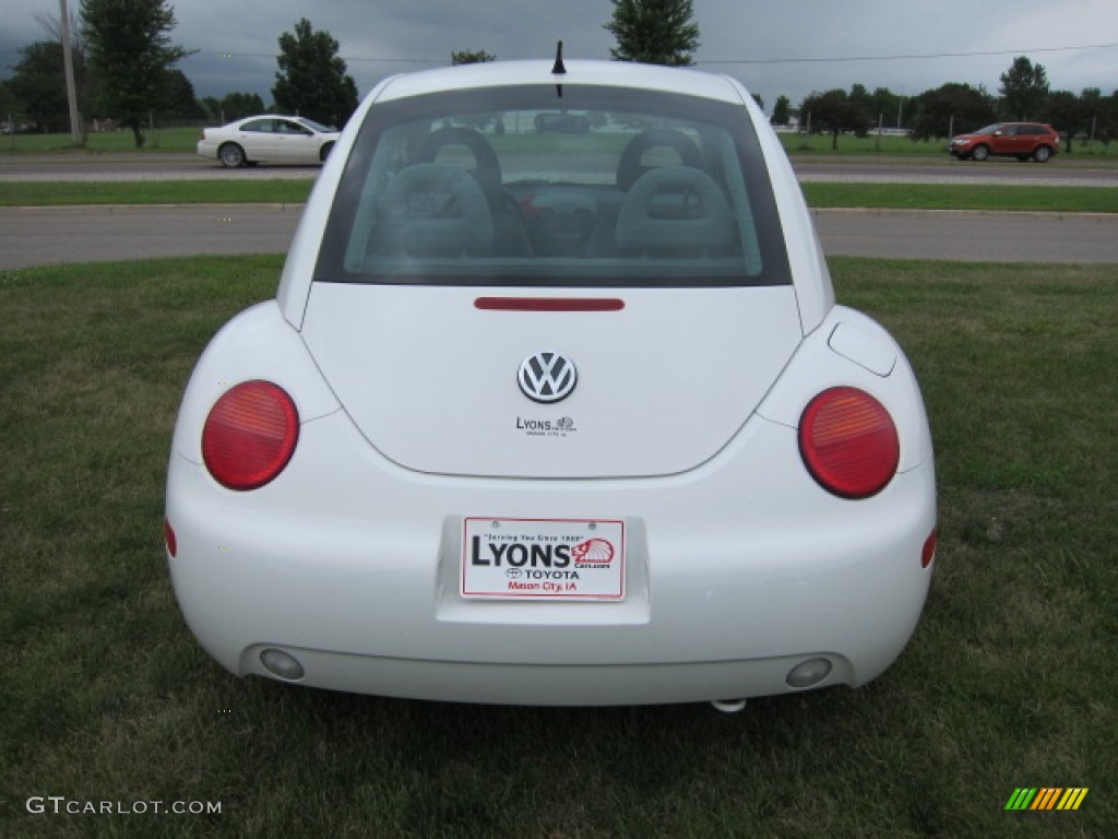 2001 New Beetle GLS Coupe - Cool White / Light Grey photo #11
