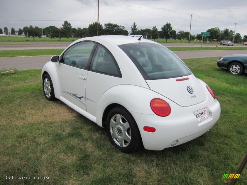2001 New Beetle GLS Coupe - Cool White / Light Grey photo #12