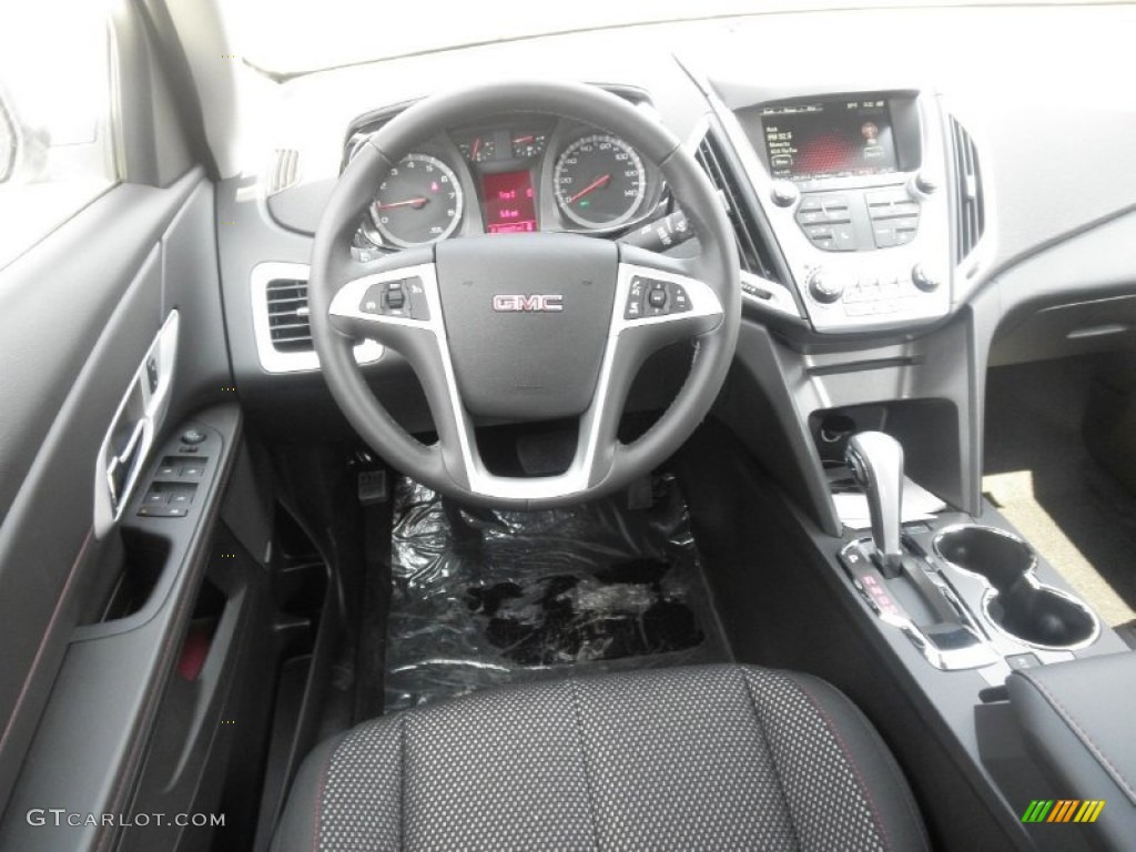 2012 GMC Terrain SLE Jet Black Dashboard Photo #52262041