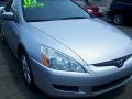 2003 Satin Silver Metallic Honda Accord EX V6 Coupe  photo #2
