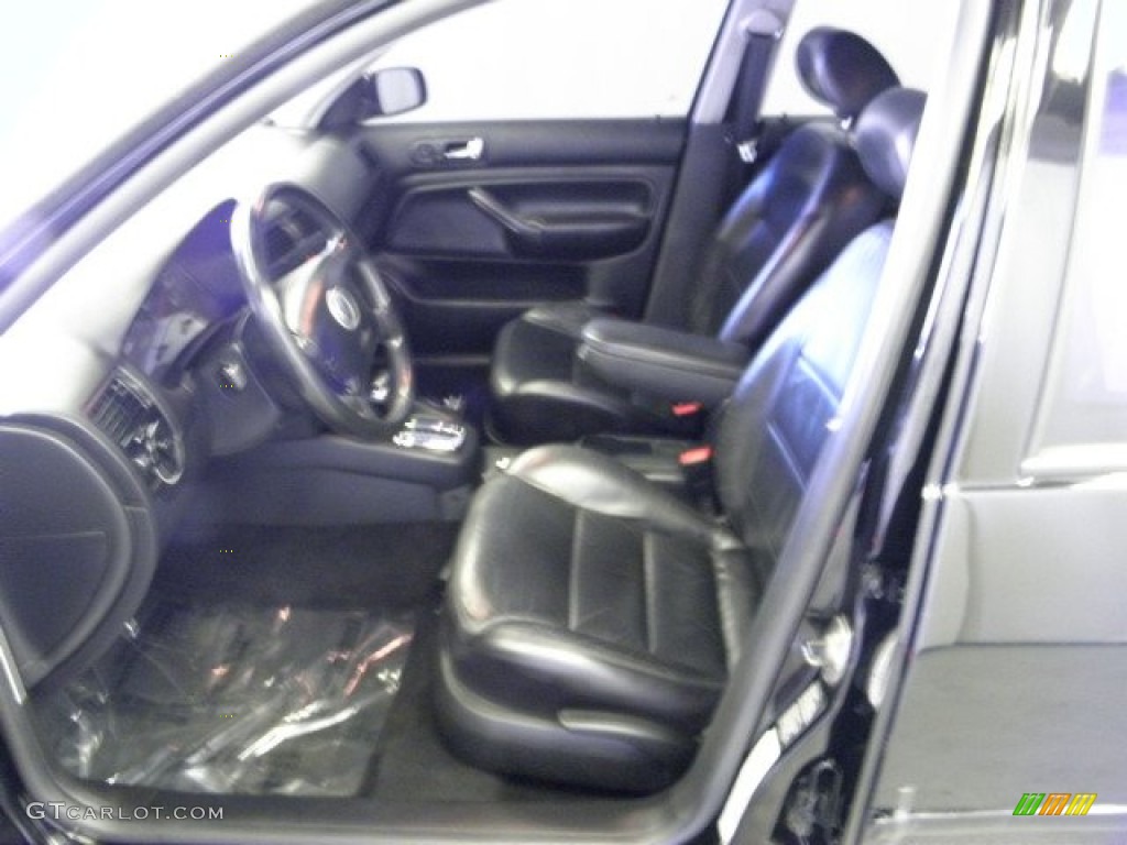 2003 Jetta GLS TDI Sedan - Black / Black photo #8