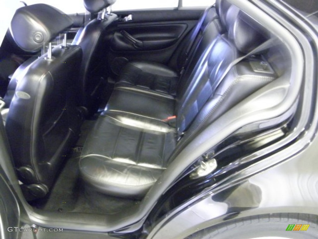 2003 Jetta GLS TDI Sedan - Black / Black photo #11