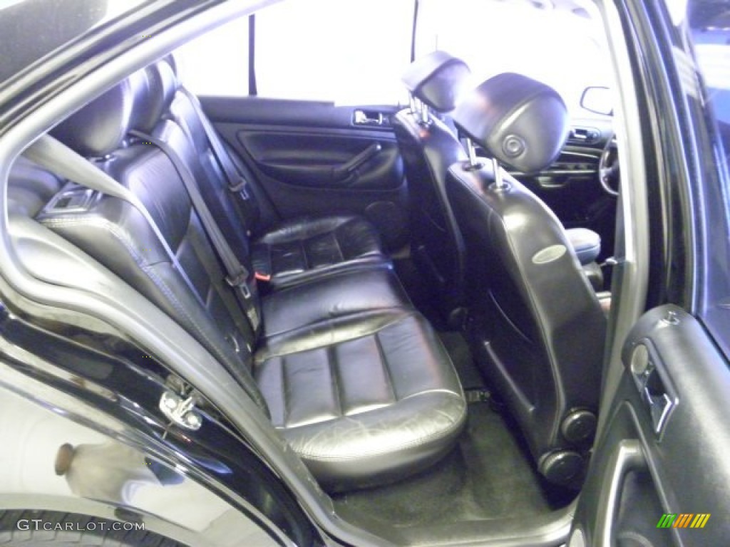 2003 Jetta GLS TDI Sedan - Black / Black photo #18