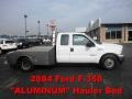 Oxford White 2004 Ford F350 Super Duty XL SuperCab Chassis