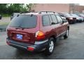 2003 Merlot Red Hyundai Santa Fe GLS 4WD  photo #9