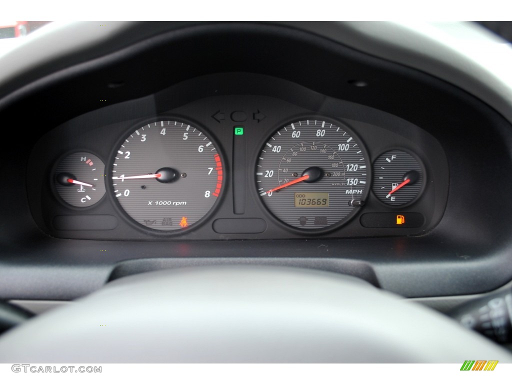 2003 Hyundai Santa Fe GLS 4WD Gauges Photo #52263955