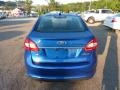 2011 Blue Flame Metallic Ford Fiesta SEL Sedan  photo #3