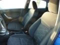 Charcoal Black/Blue Cloth Interior Photo for 2011 Ford Fiesta #52264150