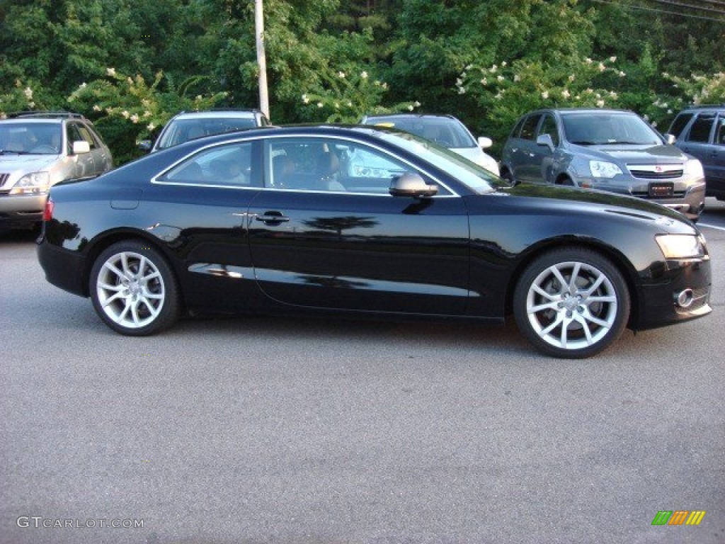 Brilliant Black 2010 Audi A5 2.0T quattro Coupe Exterior Photo #52264720