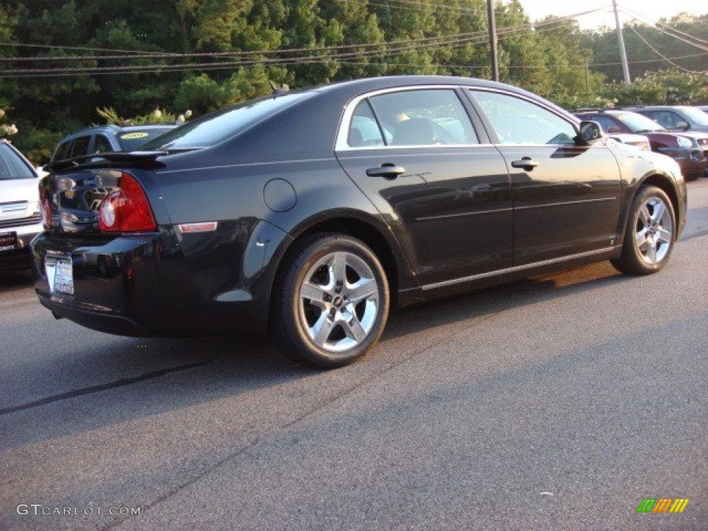 2008 Malibu LT Sedan - Black Granite Metallic / Titanium Gray photo #4
