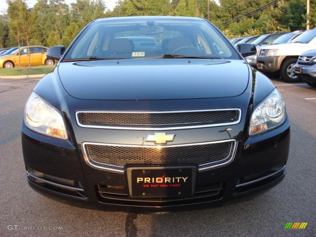 2008 Malibu LT Sedan - Black Granite Metallic / Titanium Gray photo #7