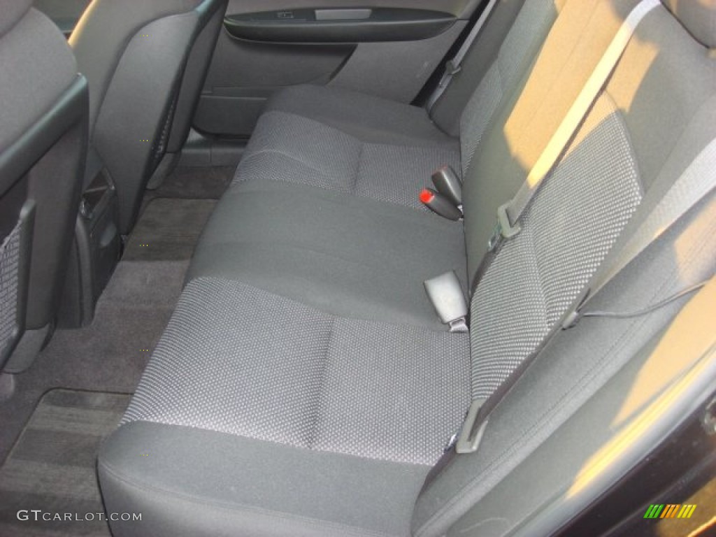 2008 Malibu LT Sedan - Black Granite Metallic / Titanium Gray photo #9